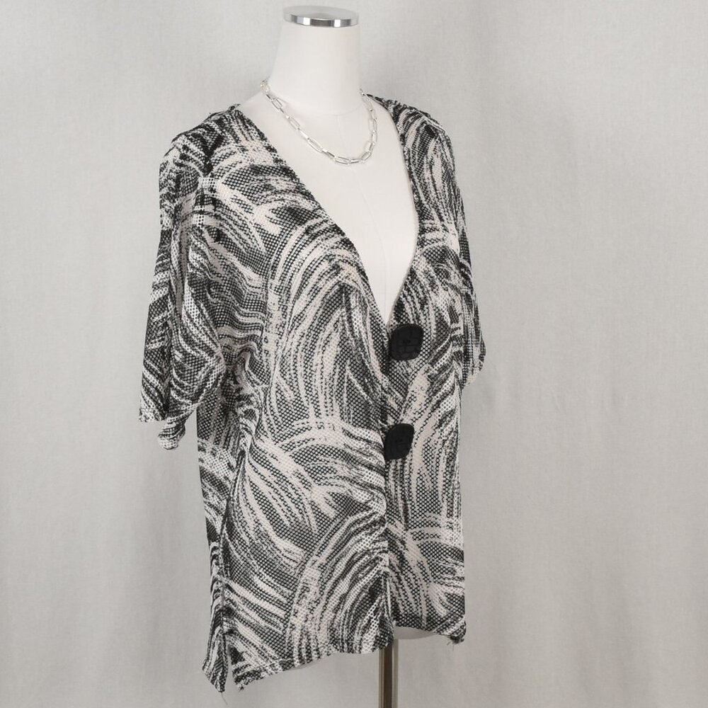 NEW JM Collection Mesh Cover Up Size Large